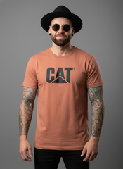 CAT Logo Printed T-Shirt in Berlin