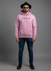Men’s Premium Pink Graphic Pullover Hoodie in Berlin