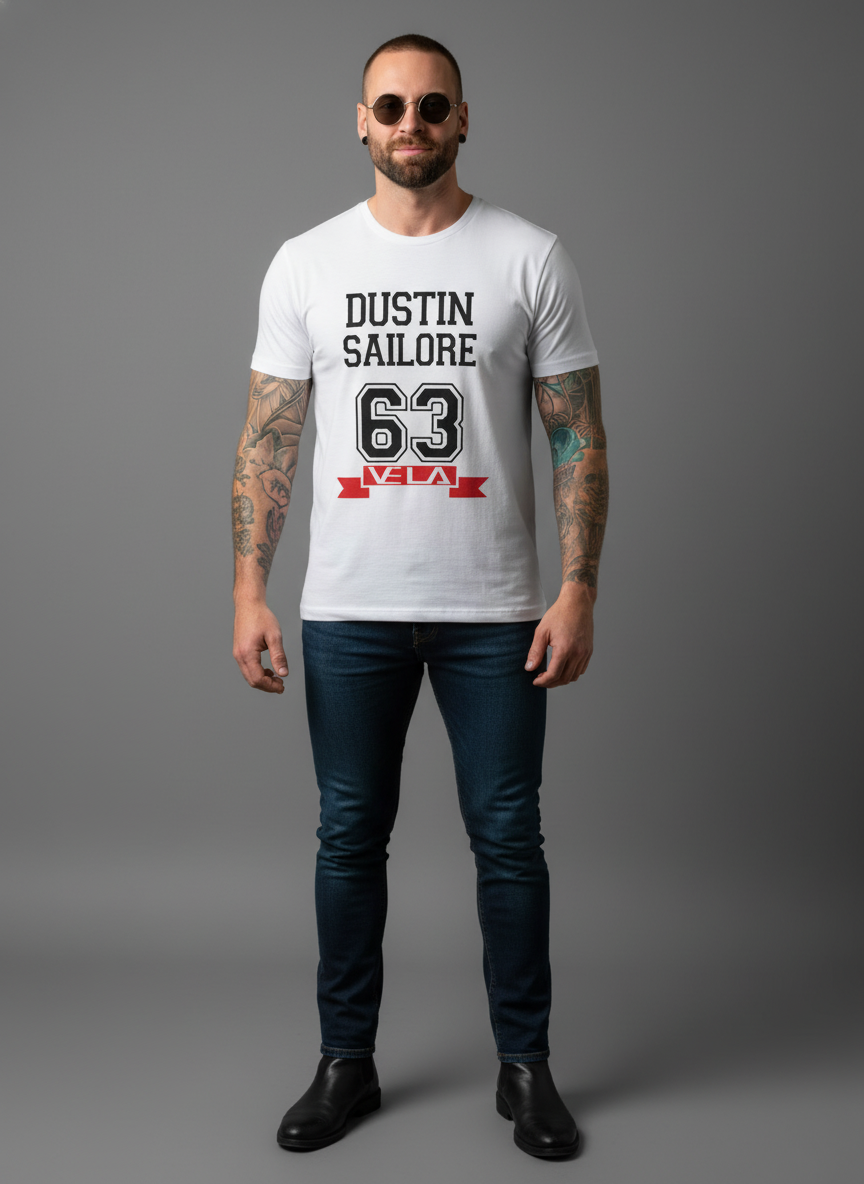 Dustin Sailore 63 Graphic Printed T-Shirt in Berlin