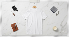 Kids' Classic White Polo T-Shirt