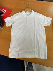 Kids' Classic White Polo T-Shirt