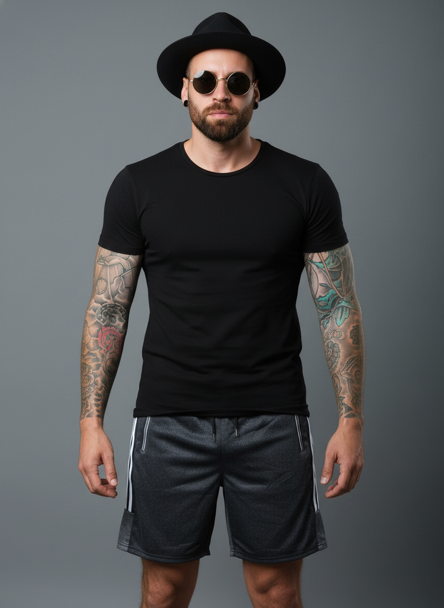 Men’s Charcoal Grey Athletic Shorts in Berlin