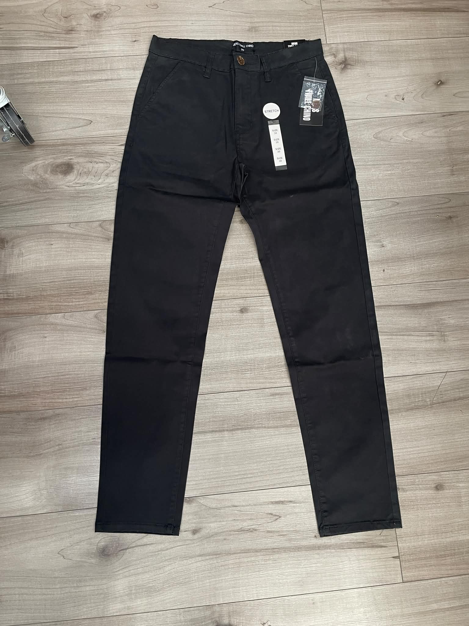 Men’s Classic Black Slim Fit Jeans