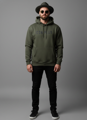 Men’s Olive Green Pullover Hoodie in Berlin