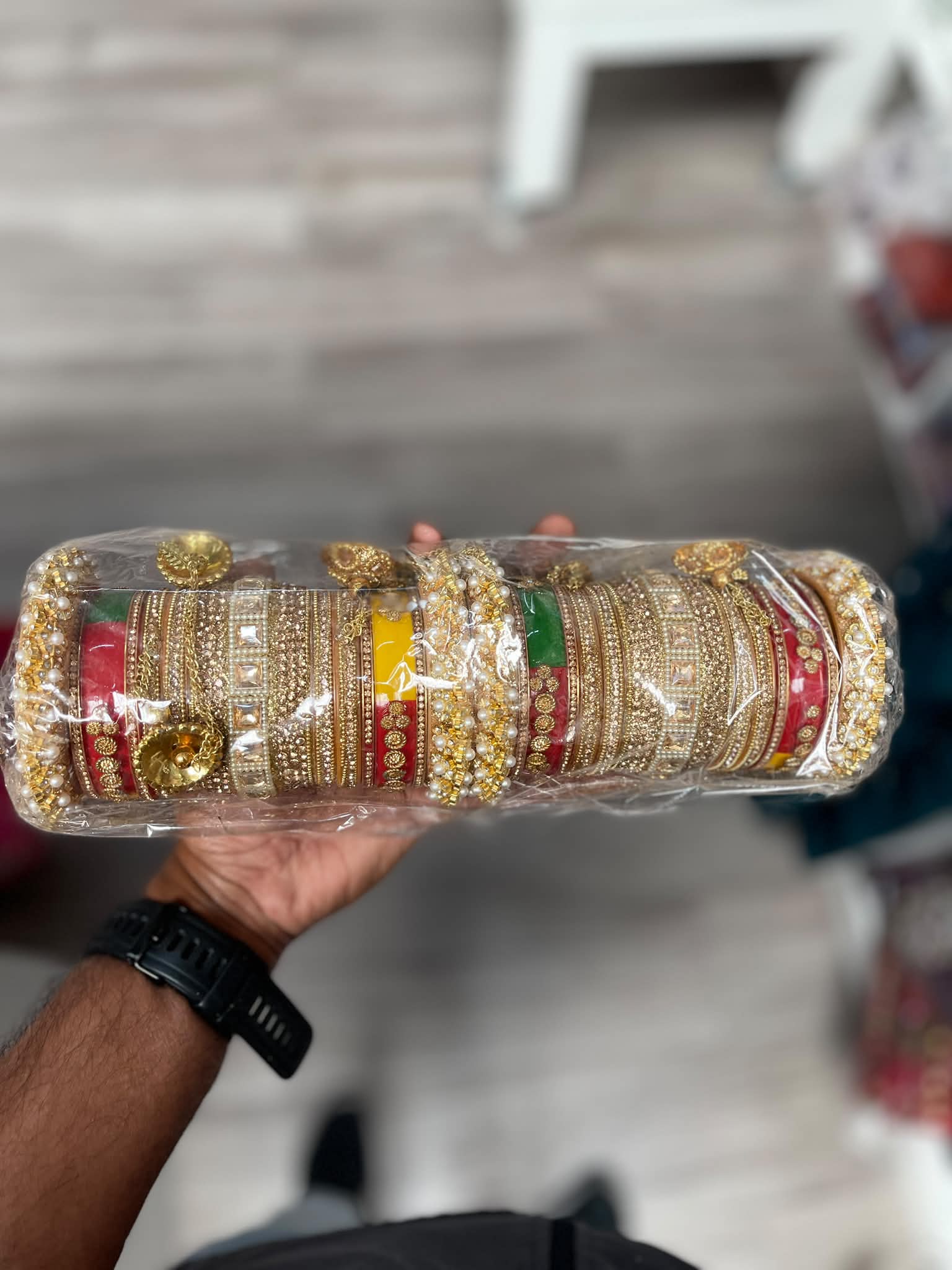 Royal Bridal Chooda & Kundan Bangle Set