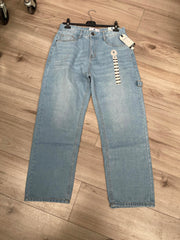 Men’s Light Blue Relaxed Fit Denim Jeans