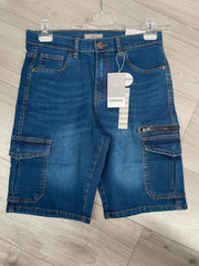 Men’s Blue Cargo Denim Shorts in Berlin